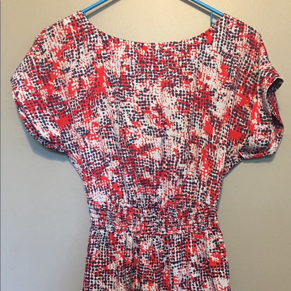 BCBG SUMMER SHORT SLEEVE DRESS~COLORFUL~SIZE Xs